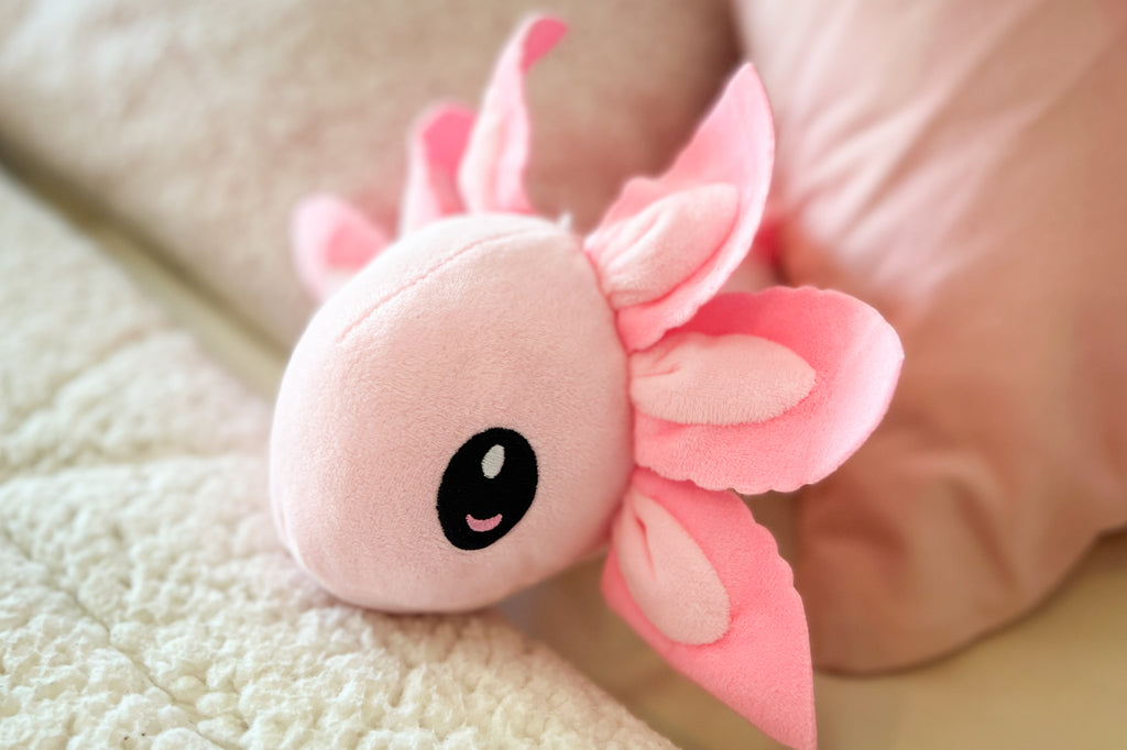 NEW Chunky Baby Axolotl Soft Plush