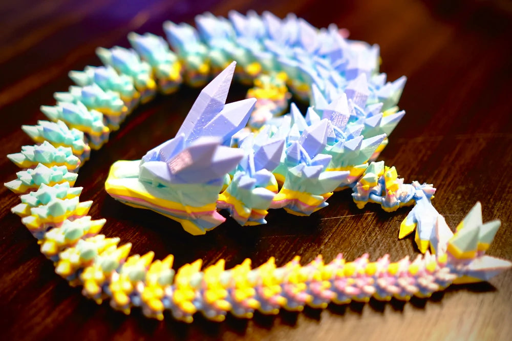 Huge Custom Crystal Dragon